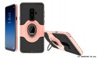 ring-shaped support case rose gold